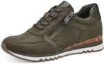 MARCO TOZZI Damen Sneaker flach mit Schn&uuml;rsenkeln und Rei&szlig;verschluss Vegan,...