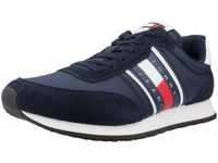 Tommy Jeans Herren Runner Sneaker Schuhe, Blau (Dark Night Navy), 40 EU