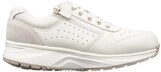 JOYA Dynamo Zip W White, Damensneaker in stilvollem Look aus Veloursleder, f&uuml;r
