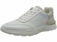 Clarks Herren SprintLiteLace Sneaker, White Combi Leather,43 EU