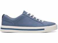 Clarks Damen Un Maui Lace Sneaker, Denim Blue, 35.5 EU