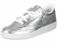 Reebok Club C 85 S Shine – Sneaker, Damen, Silber (Silver/White)