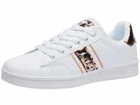 KangaROOS Damen K-Ten Base Sneaker, White/Leo, 40 EU