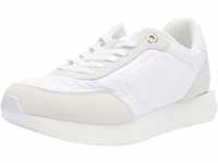 Tommy Hilfiger Damen Runner Sneaker Essential Runner Sportschuhe, Weiß (White), 40