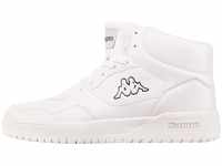 Kappa Unisex Stylecode: 243304 Broome Sneaker, White Black, 36 EU