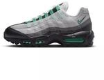 Nike Running Shoe Air Max 95, Black/Stadium Green-Pearl Grey, DH8015-002, 41 EU