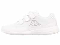 Kappa Unisex Follow Vl Sneaker, 1016 white/grey, 41 EU