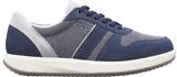 JOYA Sven Blue, Herrensneaker aus Veloursleder sowie Textil f&uuml;r gesundes,