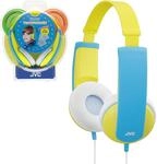 JVC HA-KD5-Y-E Kinder Stereo Kopfh&ouml;rer mit reduzierter Lautst&auml;rke (85dB/1mW), Gelb