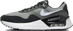 Nike Air Max Systm, Herren-Sneaker, Grau Schwarz Wei&szlig;, 44 EU