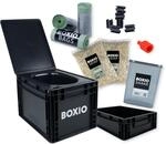 BOXIO - Toilet Max+: Campingtoilette Komplettset, Mobile Trockentrenntoilette ohne