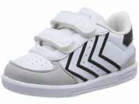 HUMMEL Jungen Unisex Kinder Victory Sneaker, White/Black, 20 EU