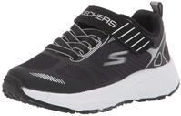 Skechers Go Run Consistent Trainer f&uuml;r Herren, schwarz-wei&szlig;er Textilbesatz, 33 EU