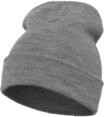 Flexfit M&uuml;tze Heavyweight Long Beanie, heather grey, one size