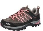 CMP Rigel Low Wmn Trekking Shoes Wp Damen Wanderschuhe, Braun Pfirsichrosa Fango