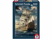 Schmidt Spiele 58153 Segel Gesetzt, 1000 Teile Puzzle