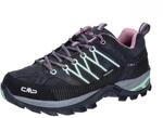CMP Rigel Low Wmn Trekking Shoes Wp Damen Wanderschuhe, Piombo Orchidea, 38.5 EU
