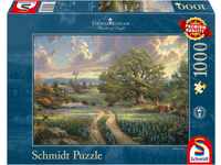 Schmidt Spiele 58461 Thomas Kinkade, Country Living, 1000 Teile Puzzle