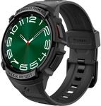 Spigen Rugged Armor Pro H&uuml;lle mit Armband Kompatibel mit Samsung Galaxy Watch 6