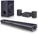 LG SQC4R 4.1 Soundbar (220W) mit kabellosem Subwoofer und R&uuml;cklautsprechern
