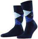 Burlington Herren Socken King, Baumwolle, 1 Paar, Blau (Marine 6121), 46-50