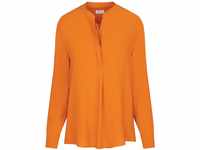 Seidensticker Damen Regular Fit Langarm Bluse, Orange, 42 EU