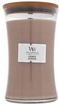 WoodWick | Gro&szlig;e Kerze | Cashmere | Tolles Geschenk f&uuml;r Frauen