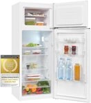 Exquisit Kühl-Gefrierkombination KGC270-45-040D weiss | 206 L Volumen Exquisit Kühl-Gefrierkombination KGC270-45-040D weiss | 206 L Volumen