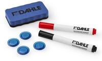 Dahle 95140-13540 Whiteboard Starterset (2 Boardmarker rot/schwarz, 4 Magnete, 1