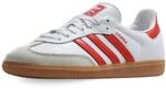 Adidas Samba Damen-Sneaker, Cloud White/Solar Red/Off White, 36.5 EU