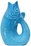 Gift Company - Monsieur Carafon -Vase/Blumenvase - Steingut - S - Lagoon/Blau - 17 x