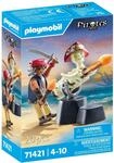 PLAYMOBIL Pirates 71421 Kanonenmeister ab 4 Jahren