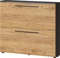 Germania Schuhschrank 3883-549 GW-Wildomar, in Graphit/Navarra-Eiche-Nb., Platz f&uuml;r