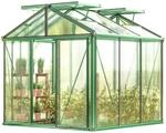 GFP Gew&auml;chshaus Diamas 21 Light 235x235 cm - 12 mm Doppelstegplatten - Farbe