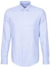 Seidensticker Herren Mens Slim Longsleeve Cotton Hemd, Mid Blue(641960), 43 EU