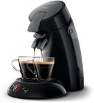 Philips Senseo Original Kaffeepadmaschine mit Crema Plus, 1450 W, 0.7 Liter, Schwarz Philips Senseo Original Kaffeepadmaschine mit Crema Plus, 1450 W, 0.7 Liter, Schwarz