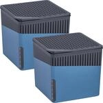 WENKO Raumentfeuchter Mod. Cube, 2er Set, je 1000 g Entfeuchter Granulat, f&uuml;r R&auml;ume