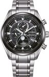 Citizen Herren Multi Zifferblatt Eco-Drive Armbanduhr Tsuki-yomi