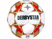Derbystar Unisex Jugend Atmos S-Light AG v23 Fußball, weiß orange, 4