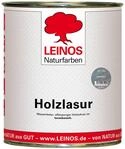 LEINOS 261 Holzlasur f&uuml;r Innen 123 Friesenblau &ndash; nat&uuml;rliche, atmungsaktive Lasur