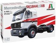 Italeri 3956 1:24 1:24 Mercedes-Benz SK1844 LS V8 - Modellbau, Bausatz,