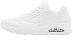 Skechers Herren UNO Stand ON AIR Sneaker, White Durabuck/Mesh, 41 EU