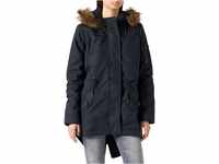 Superdry Womens Military Fishtail Parka, Scout Navy, S