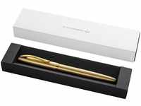 Pelikan Füller Jazz Noble, Gold, für Rechtshänder und Linkshänder, eleganter