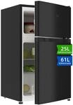 CHiQ K&uuml;hl-/Gefrierkombination/Gefrierfach oben K&uuml;hlschrank 86 L(25L/61L) |...