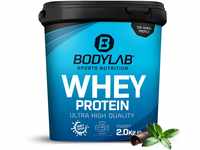 Bodylab24 Whey Protein Pulver, Schokolade-Minze, 2kg
