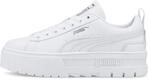Puma Mayze LTH WN's Sneaker f&uuml;r Damen, Puma Wei&szlig;es Puma Teamgold, 6 UK