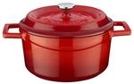 Lava Cooking CASSEROLE ROND 200 MM 2.60 LTR LVYTC20K2R RED/BLACK