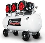 KnappWulf Fl&uuml;sterkompressor Kompressor Druckluftkompressor KW4100 mit 100L Kessel