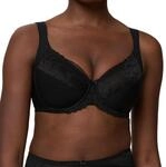 Triumph - Modern Lace + Cotton W02 - B&uuml;gel-BH (75F Schwarz)